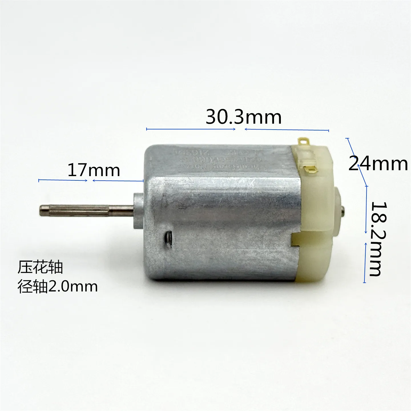 Micro 30.3mm*24mm 280 Motor DC 6V 9.6V 12V 14.4V 6100RPM High Speed Magnetic Mini Flat 280 Electric Motor DIY Toy RC Car Boat