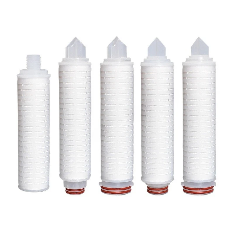10 Inch 0.2μm Water Filter Element - PP Membrane Cartridge for Wine Making and Home Filtration