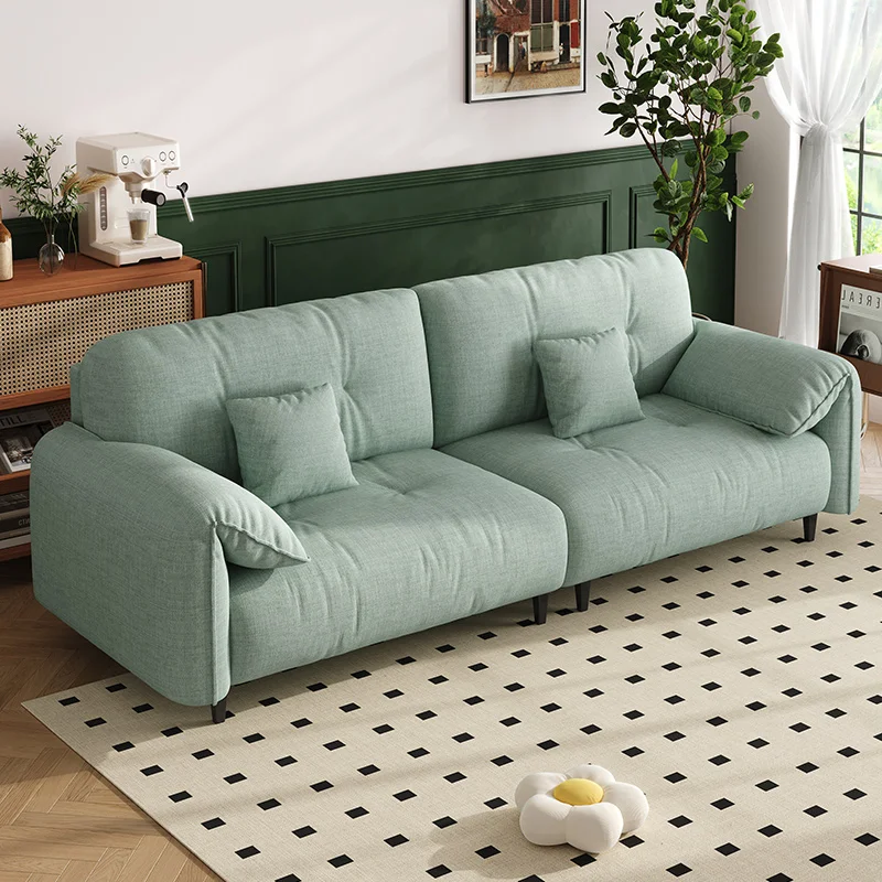 

Sponge Fabric Sofa Modern Minimalist Armrest Modern Living Room Sofas Salon Lounges Nordic Divano Moderno Home Furniture