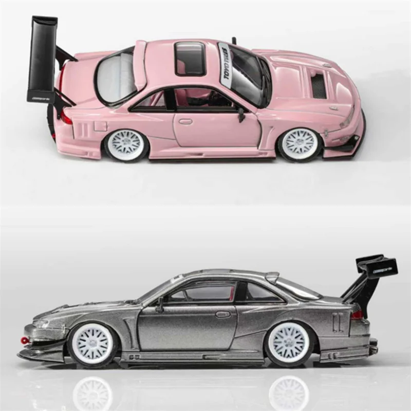 

MORTAL 1:64 Silvia S14 GT-Spec LV1JSEIJI Ookawara limited999 Die-Cast Car Models Gifts