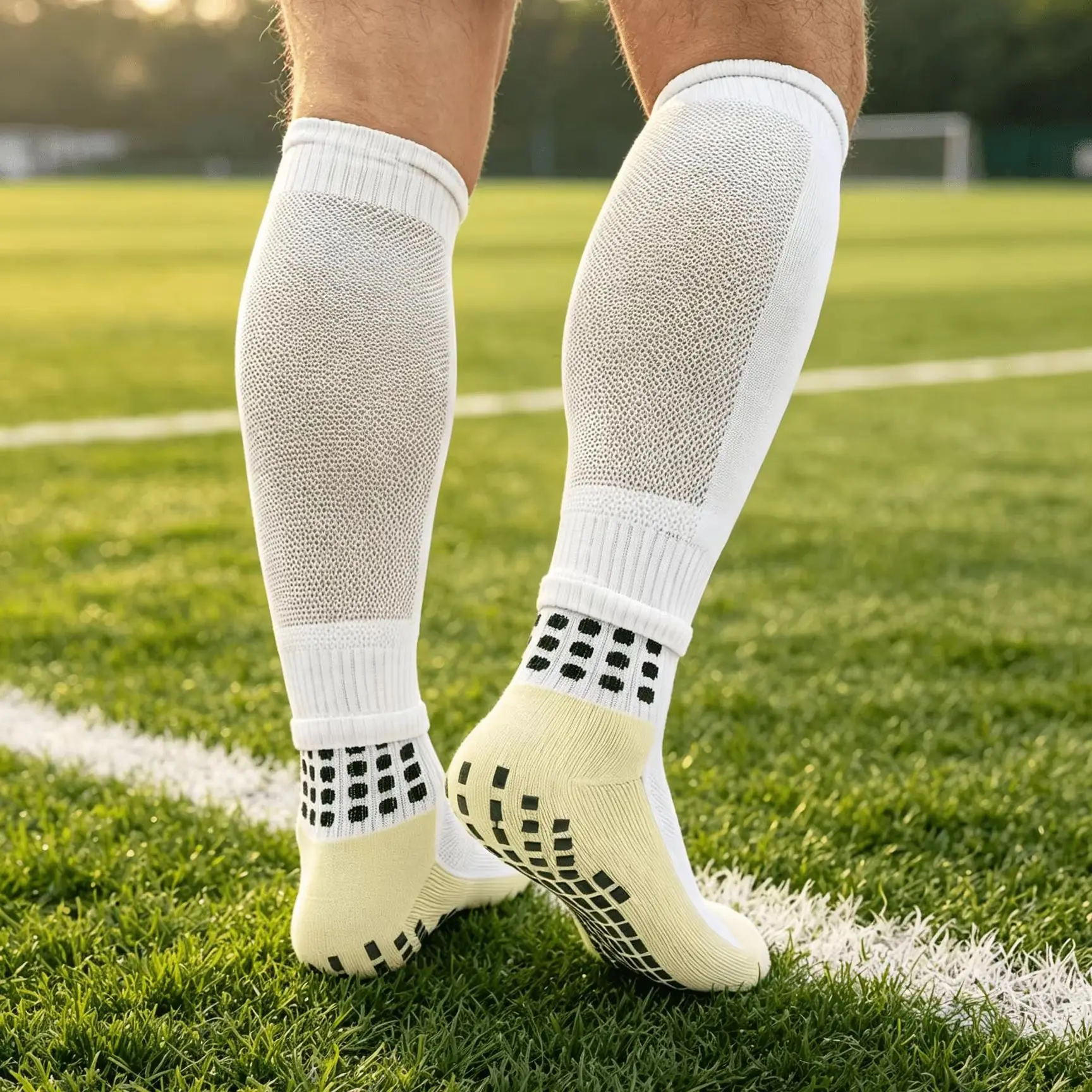 AliExpress NONE 6 Pairs men football grip socks towel bottom sport socks rugby soccer cycling running Exercise athletic socks