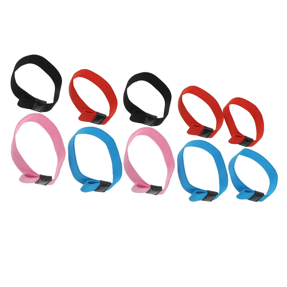 

10Pcs Colorful Elastic Straps for Bento Boxes Adjustable Fixing Straps for Lunch Containers Universal Style
