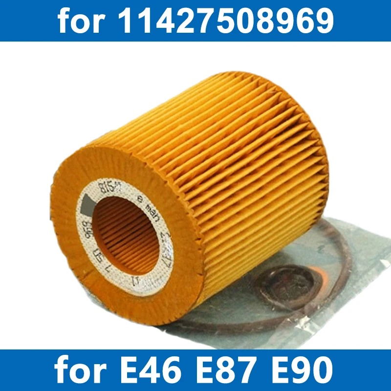 1/6/10PCS Car Oil Filter 11427508969 For E81 E87 116i 118i 120i E46 E90 316i 318i 320i E60 520i E84 X1 E83 X3 18i Engine N40~N46