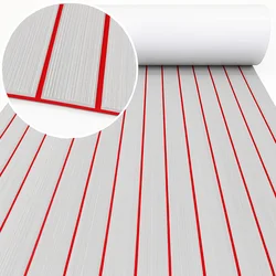 2400*450mm eva espuma barco deck folha esteira anti-skid falso teca iate marinho piso almofada acessórios auto-adesivo almofada do veículo
