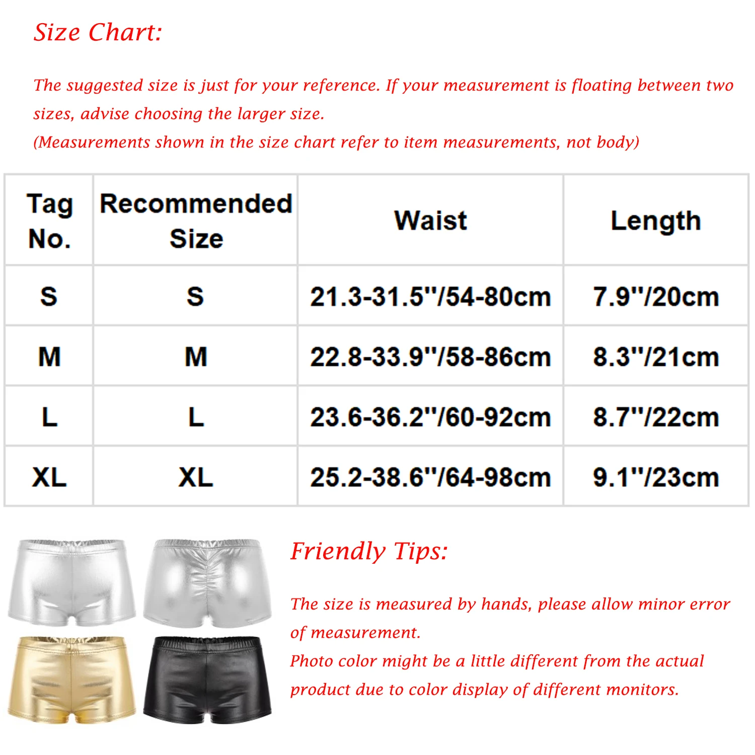 Parlak gece kulübü Mini şort metalik ganimet şort islak bak caz kutup dans dipleri yaz Raves festivaller disko kıyafeti