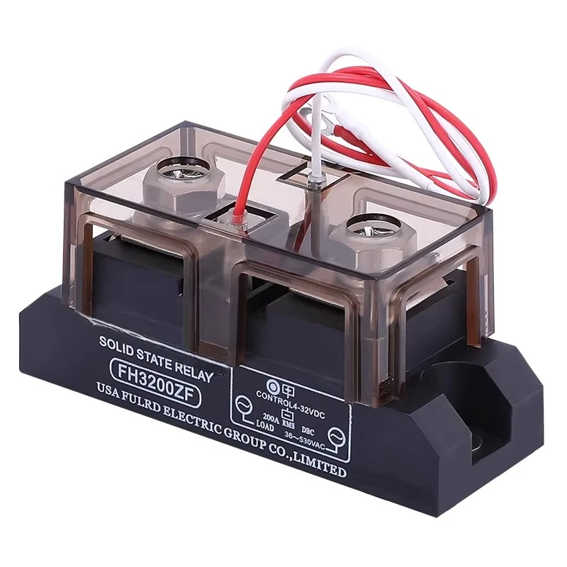Industrial grade solid state relay 24V DC 100A200A300A AC three-phase 380