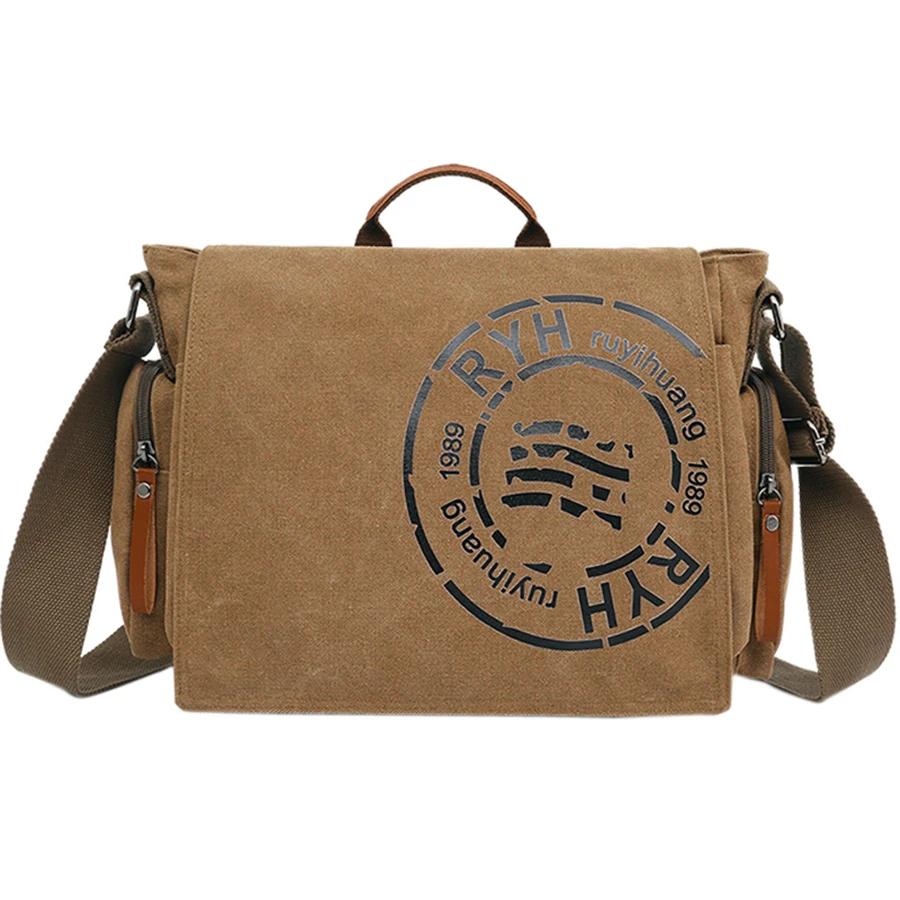 حقائب سعة كبيرة للرجال حقائب سفر قماش مطبوعة حقائب كتف عطلة نهاية الأسبوع متعددة الوظائف حقائب رسول رفرف