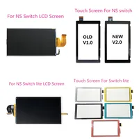 LCD Display Touch Screen Digitizer Outer Glass Panel Front Sensitive Durable Replacement For Nintendo Switch NS switch lite
