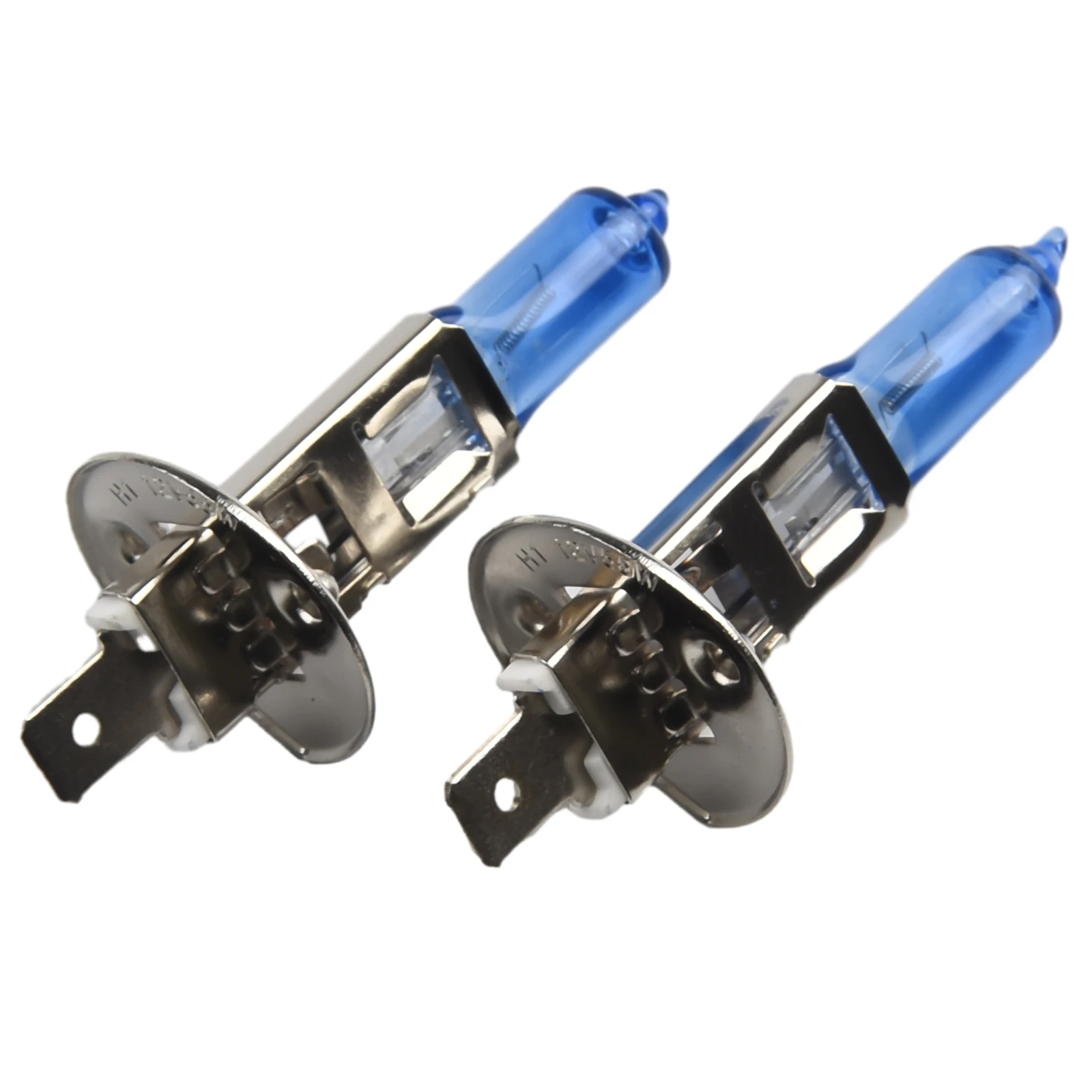 4pcs 12V H1 6000K Car Headlight Car Quartz Lamp H1 Halogen Bulb Ultra White Light 55W 2000LM Aluminum Alloy Lamp High/Low Beam