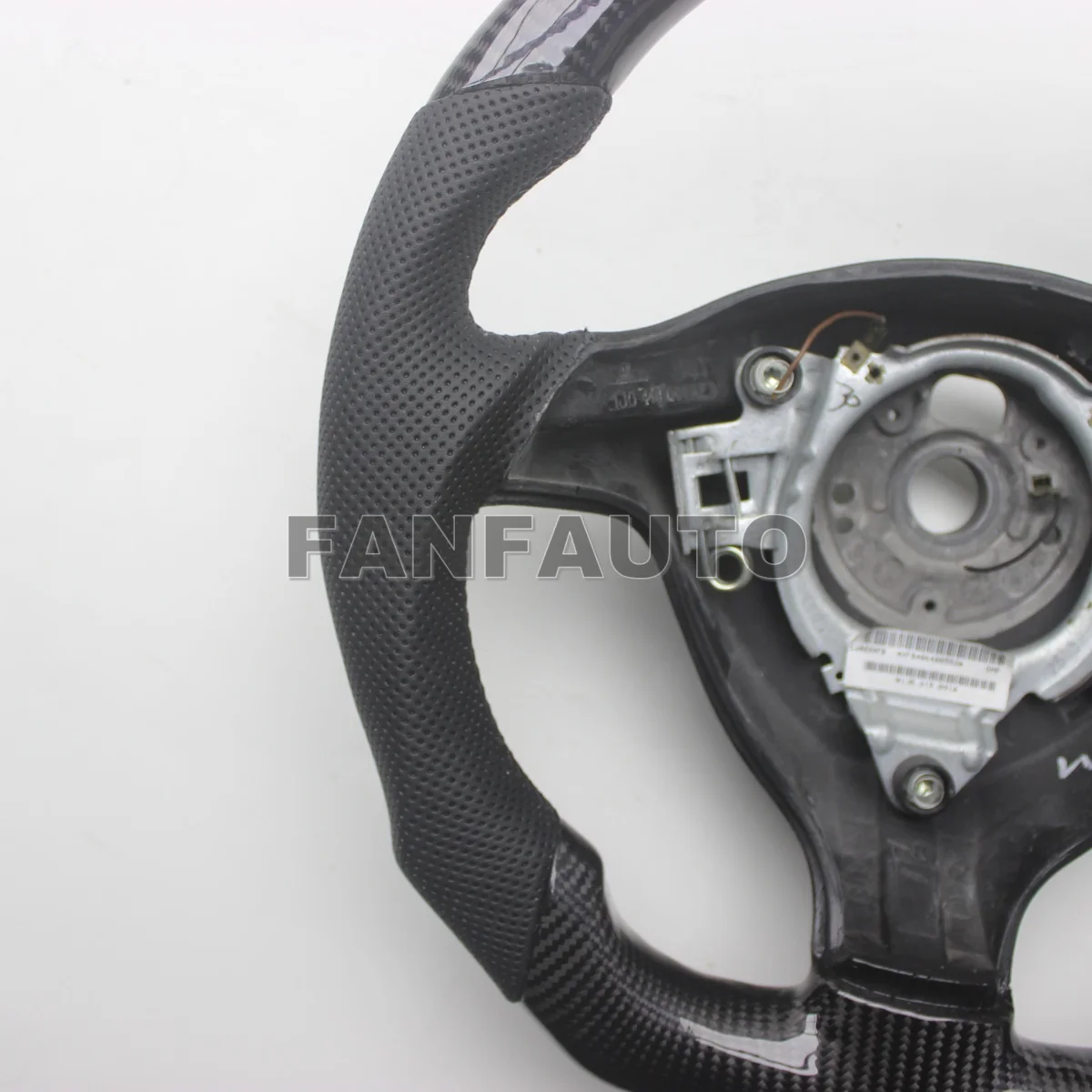 Replacement Real Carbon Fiber Steering Wheel with Leather for Seat Leon Cupra 1M MK1 VW Golf 4 IV Mk4 GTI Passat B5
