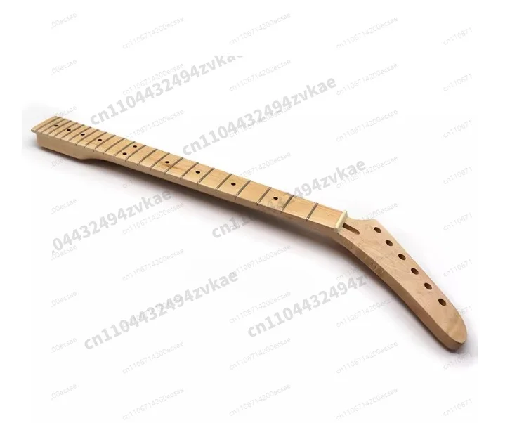 DIY 6-String Electric Guitar Neck | 22-Fret T-Style Maple Neck for Custom Builds & Upgrades