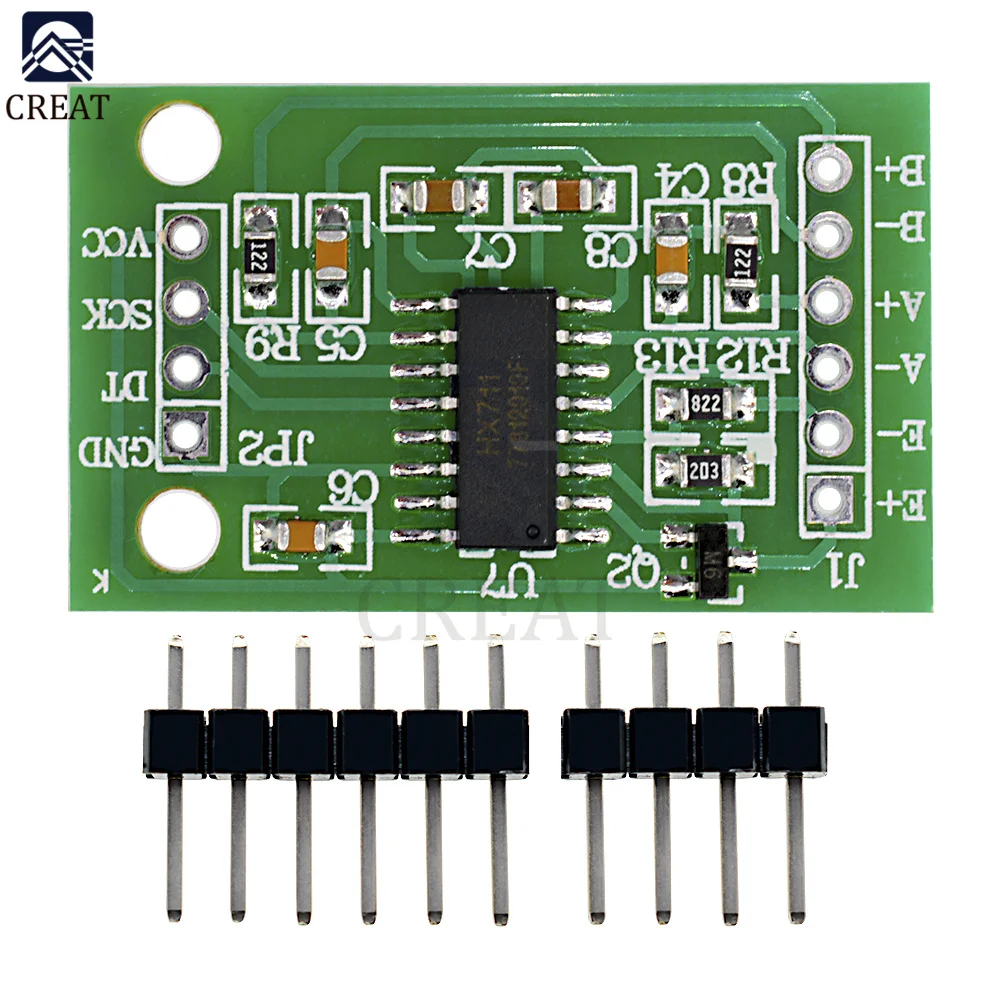 Load Cell  0.1KG 1KG 2KG 3KG 5KG 10KG HX711 AD Module Weight Sensor Electronic Scale Aluminum Alloy Weighing Pressure Sensor