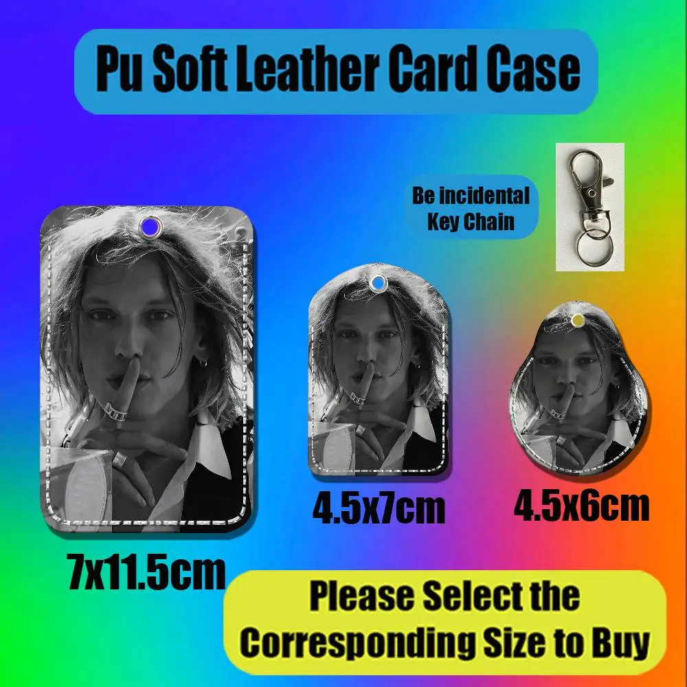For Jamie Campbell Bower For Air Tag Case Card Holder Keychain ID Badge Credit Bank Access For AirTag Case Shell