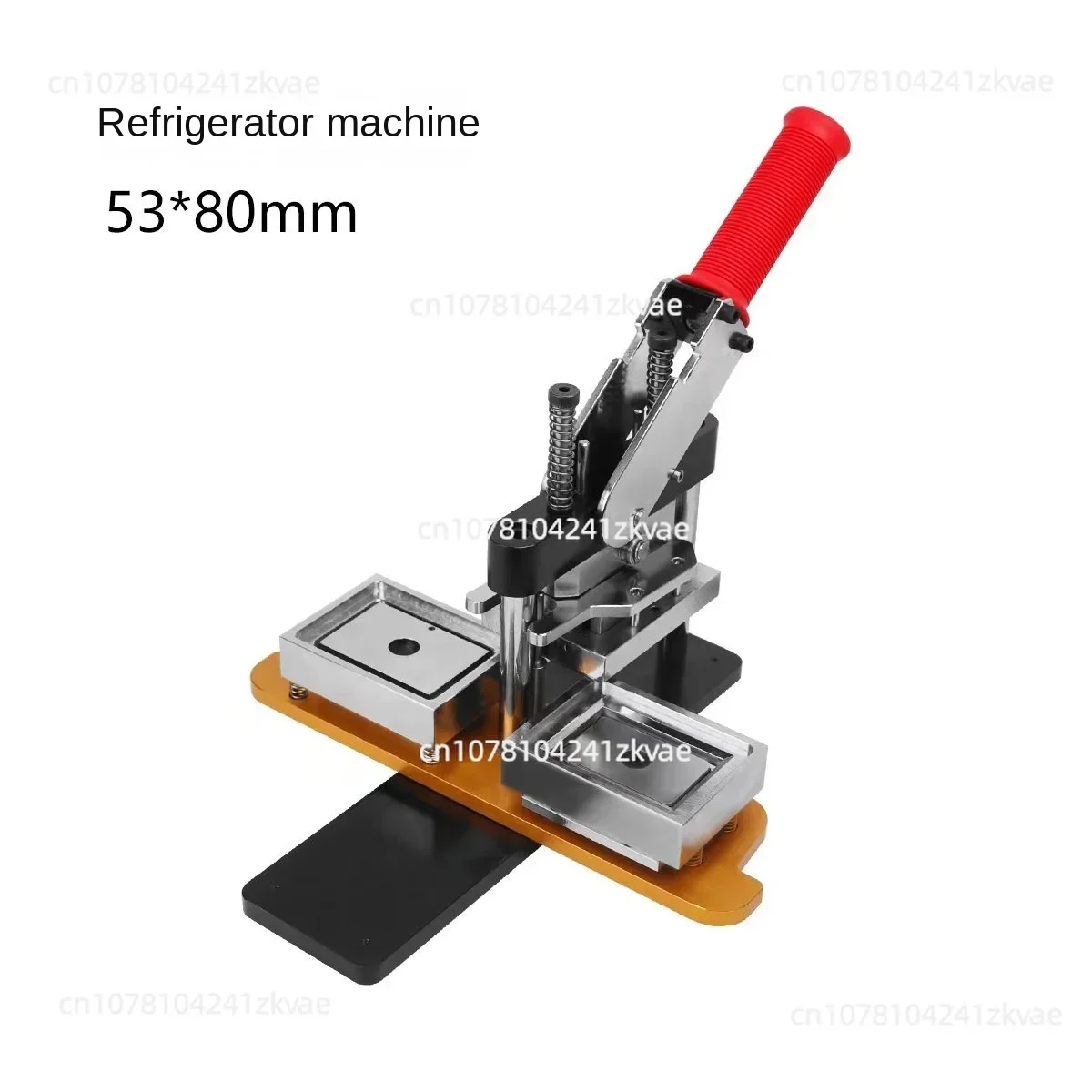 

53*80MMsquare refrigerator sticker machine square card press machine