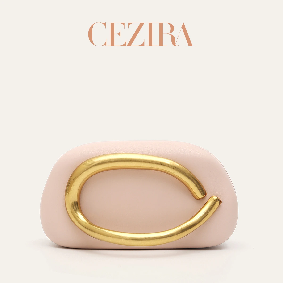 CR PU Vegan Leather Hard Case Evening Clutch Bag Women Fashion Chic Design Metal Handle Purse For Banquet Party Date Wedding Use