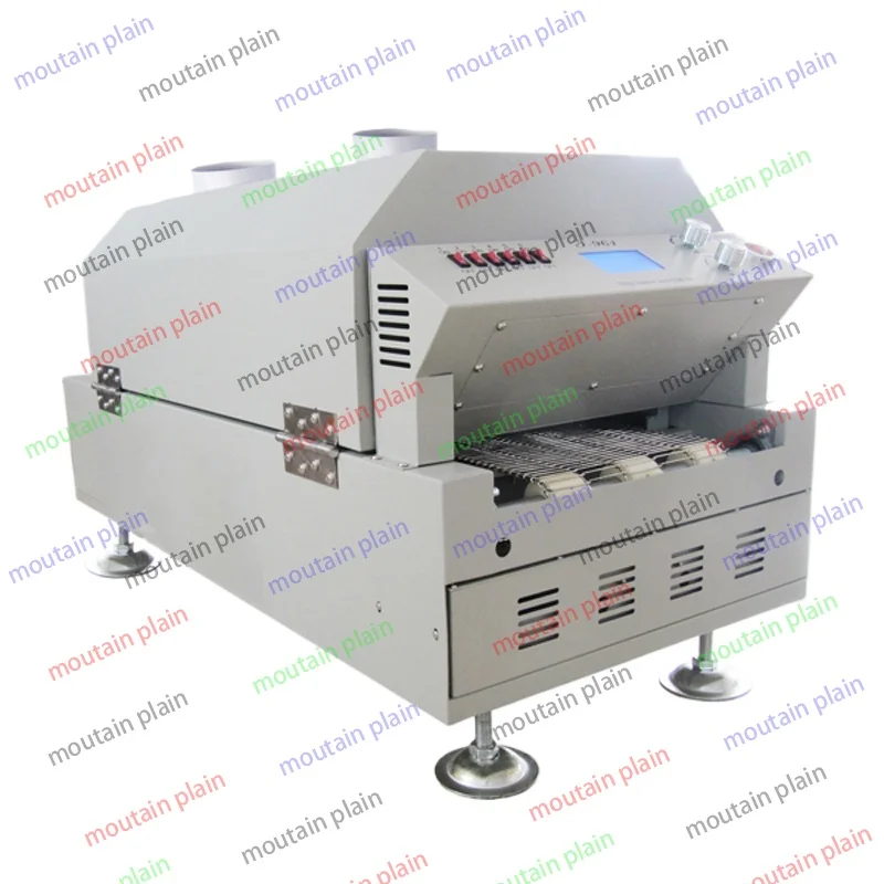 Reflow Oven Infrared Heating 230*730mm Soldering Oven T961 LED ,110V,  220V, 6 Temperature Zone