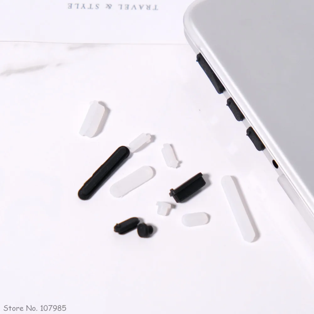 Silicone dust Plugs Protect USB Ports For MacBook 2023 Air 15.3 13.6 M2 A2941 A2681 A2779 Pro 14 16 inch M1 A2442 A2485 A2780