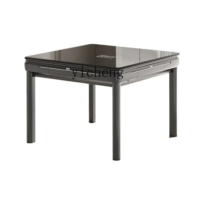 

mahjong machine Automatic household folding mahjong table dining table dual-purpose bass machine