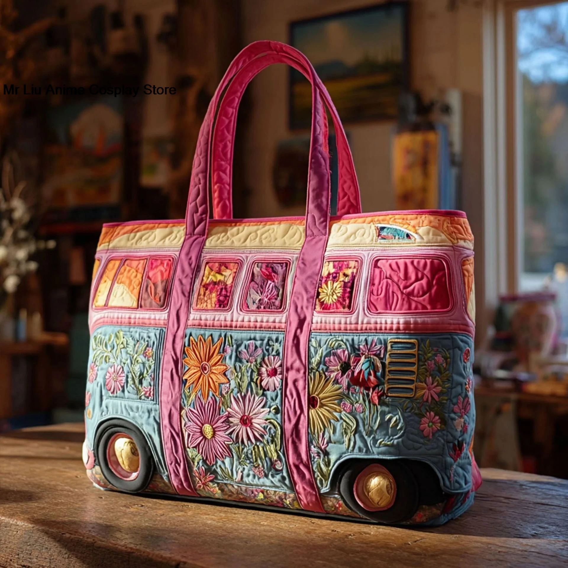 

3D Printed Quilted Tote Bag cute Shopping Bags Gifts Shoulder Bag elegant Handbag Beach Travel Sport Bag