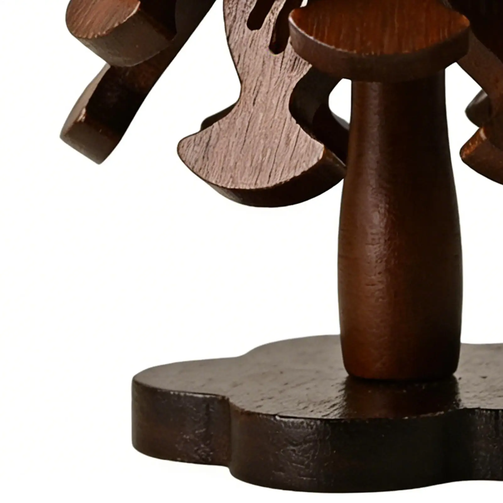 Tree Trivet Wood Fish Shape Heat-Resistant Plate Pad Home Decor Kitchen Coasters For Cups Bowls Plates Teapots Frying Pans Pots