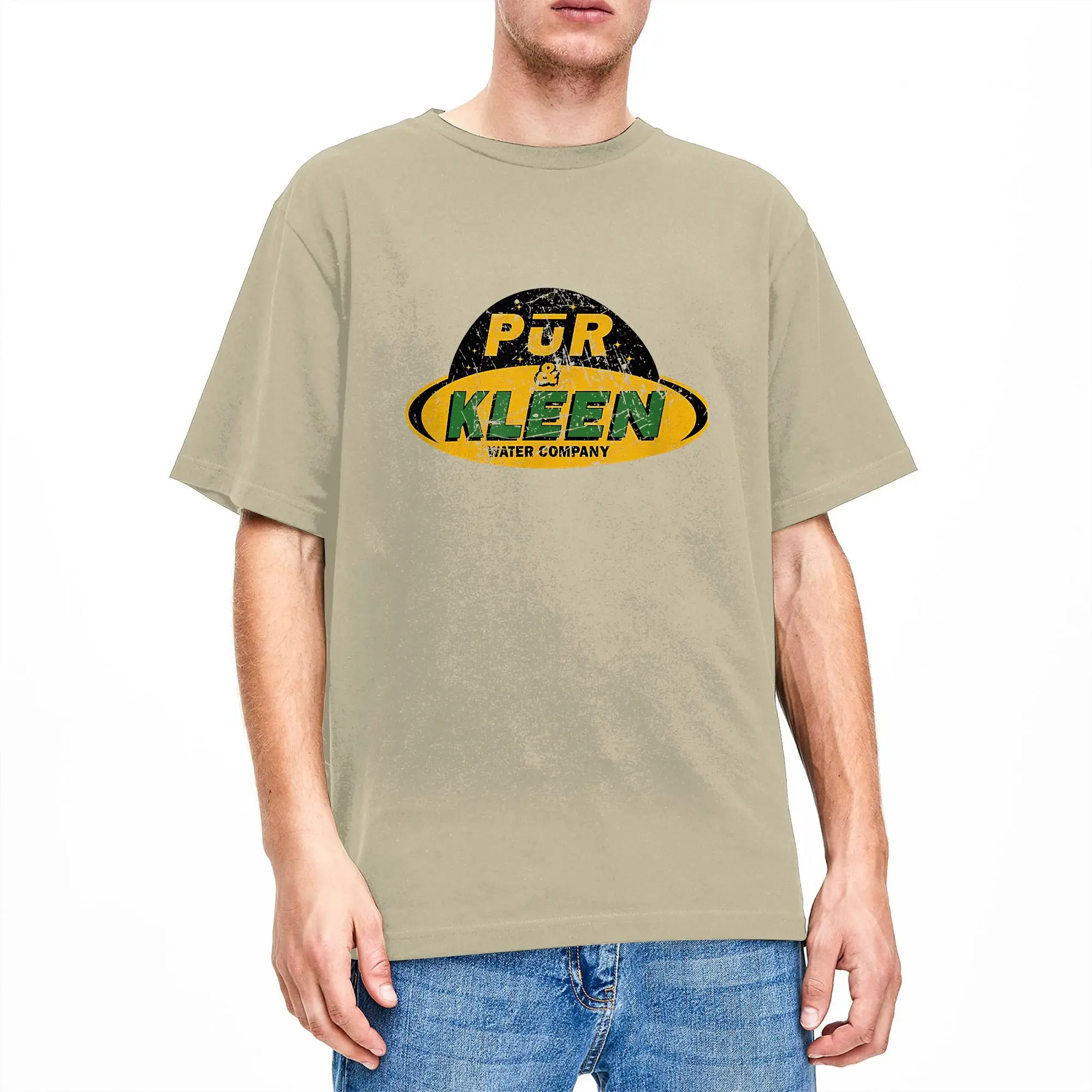 The Expanses Pur & Kleens Water 100 Cotton T-Shirts  Fashion Tee Shirt for Men Beach Y2K Retro Casual Short Sleeve Tops