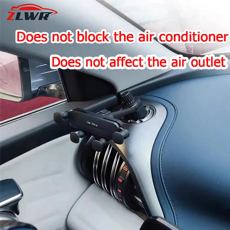 ZLWR BYD ATTO 3 Dedicated Mobile Phone HolderCar Air Outlet Mobile Phone Holder Air Vent Mobile Phone Mounting Bracket