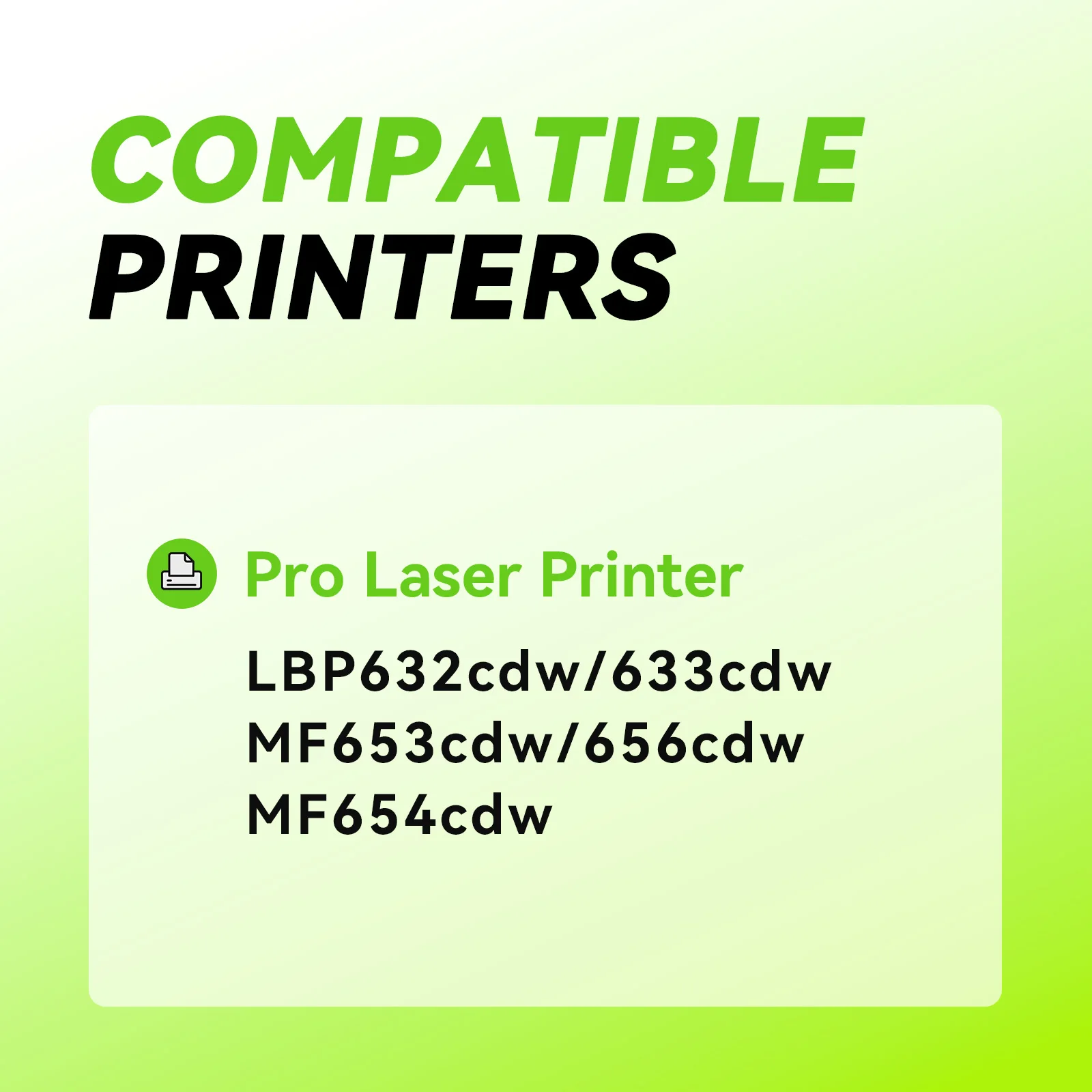 CRG-067 CRG067 067 Toner Cartridge compatible for CANON MF654Cdw MF656Cdw MF651Cw MF655Cdw MF657Cdw LBP631Cw LBP633Cdw with chip
