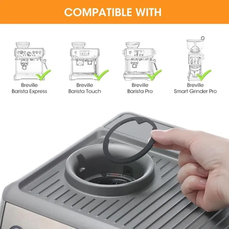 D0AB Espresso Pot Maker Sealing Brew Head Gasket Seal Ringsfor Upper Burr Seal