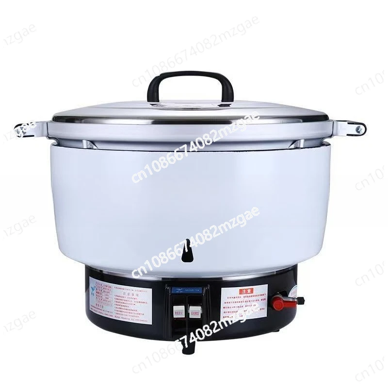 Commercial Gas Rice Cooker 7-30L Large Capacity, Simple Operation Multi-Size Gas Cooker for Restaurants and Hotels