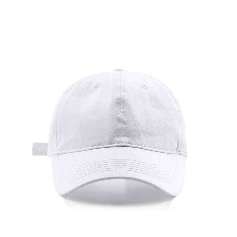 Adult Back Cap Baseball Cap for Small Head Ladies Mens Solid Hip Hop Back Button Caps Mens Plus Size Fitted Flat Caps 56 To 60cm