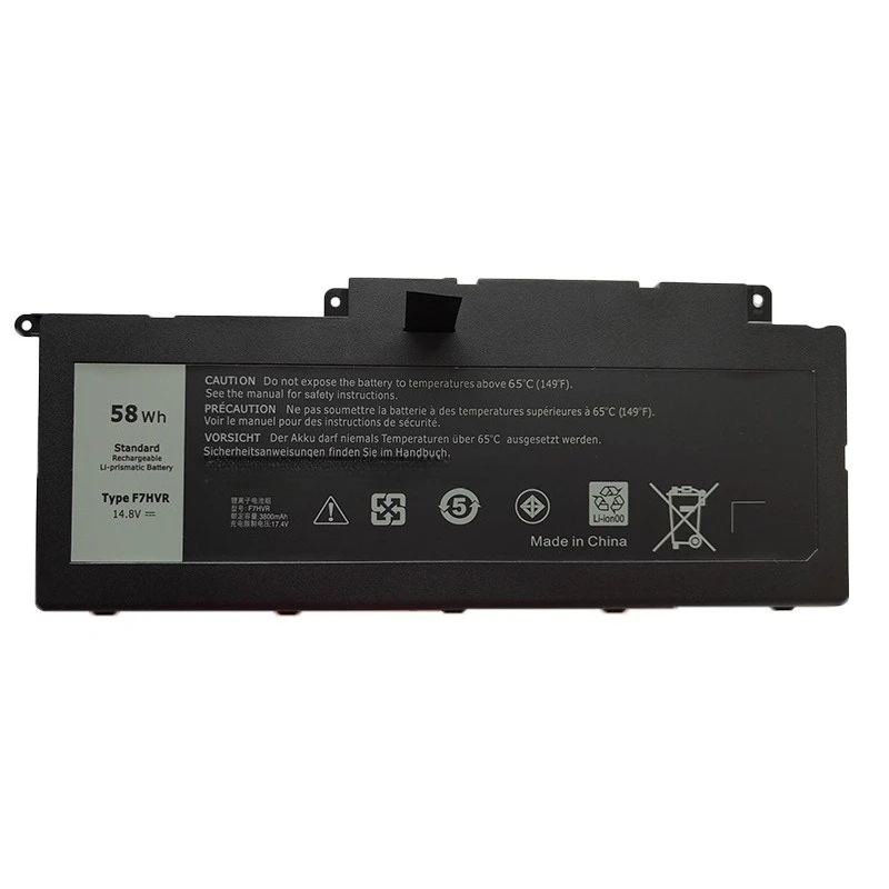 14.8V 3800mAh For Dell F7HVR Inspiron15 7537 17 7737 7000 T2T3J Laptop Battery