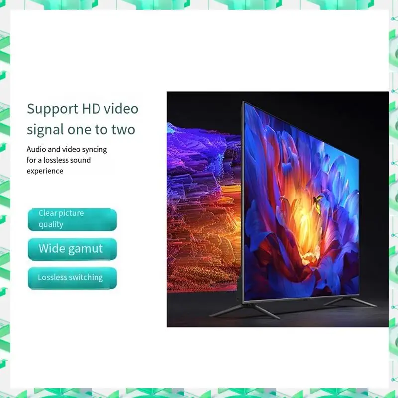 3C Electron Display Module -Compatible Splitter Module 1 In 2 Set-Top Box PS Host Notebook 1 In 2 Out Monitor Module,Display