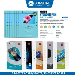 Sunshine Flexible Hydrogel Film  SS-057 057H 057A 057R 075S SS-890C Cutting Machine SS-075S TPU Privacy Screen Protective Film