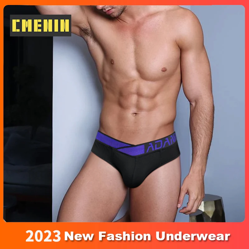 2023 Soft Cotton Sexy Man\'s Underwear Briefs New Men\'s Briefs Bikini Sexi Gay Underwear Men\'s Lingerie Funny Men Underwear Brief