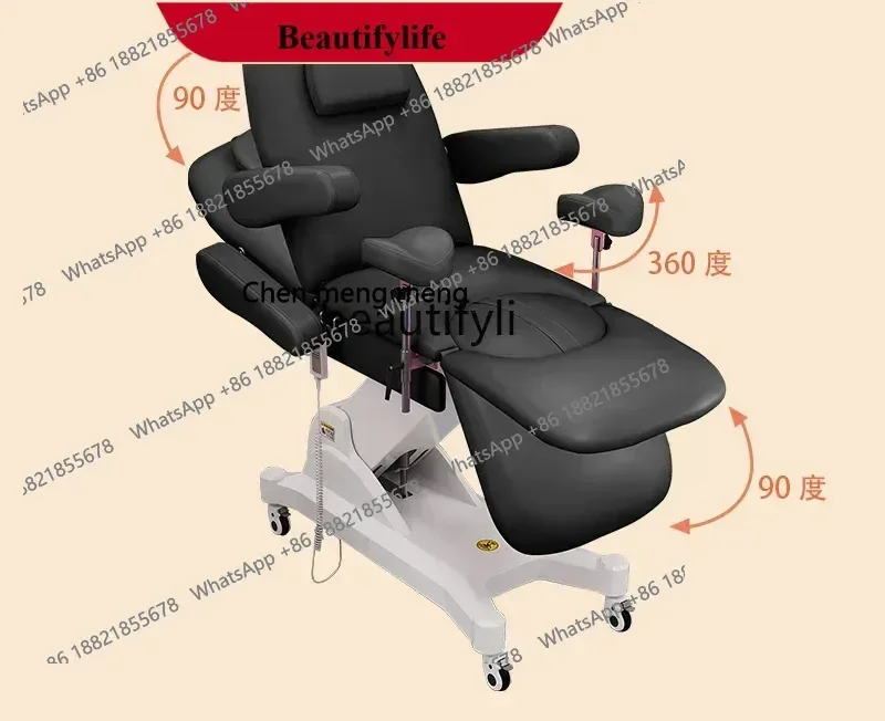X  ss 8617 Armrest removable, bed strap storage property, flush bed, check bed