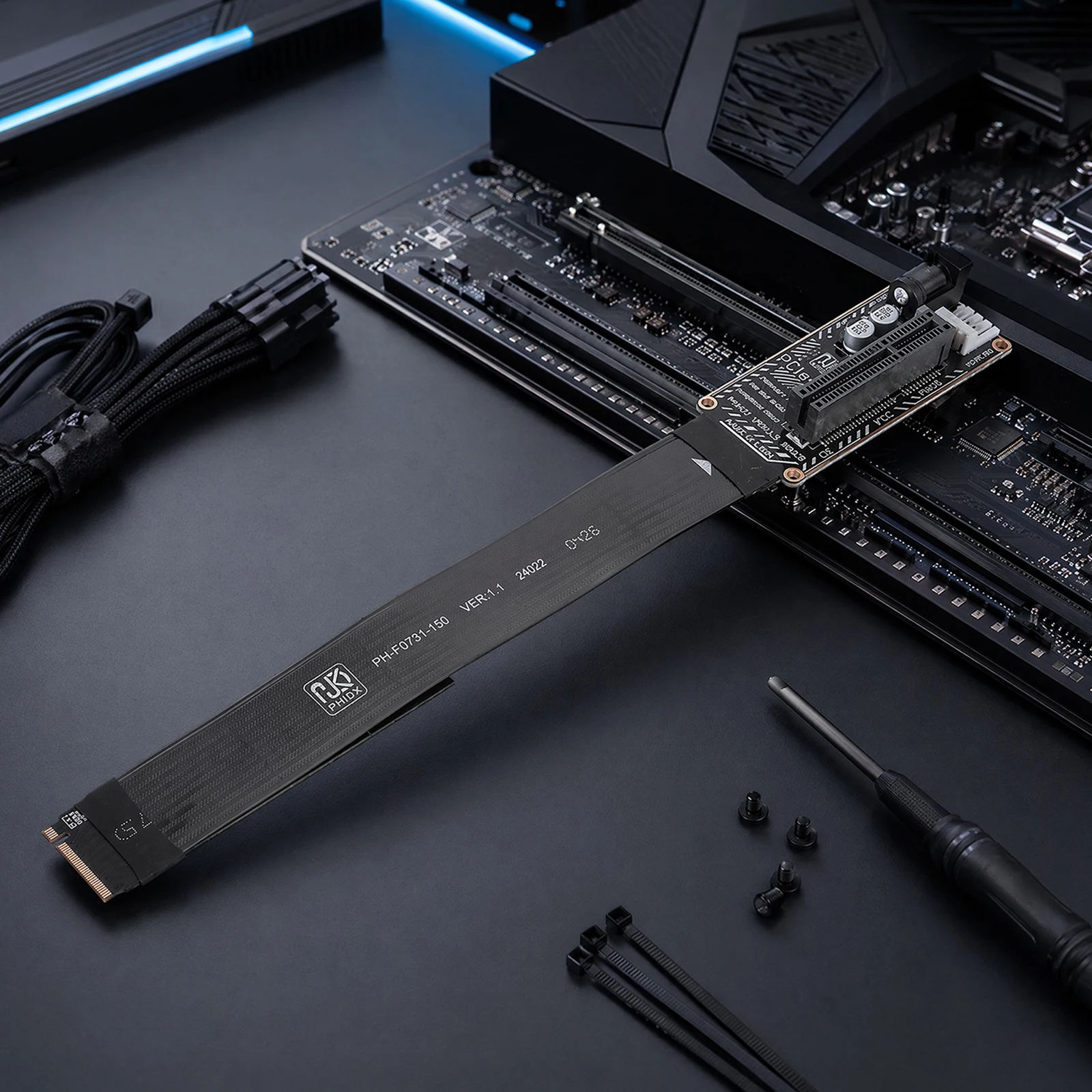 Karta rozszerzeń PCIe 4.0 X4 d – Pcie Riser Cable recenzja i cena