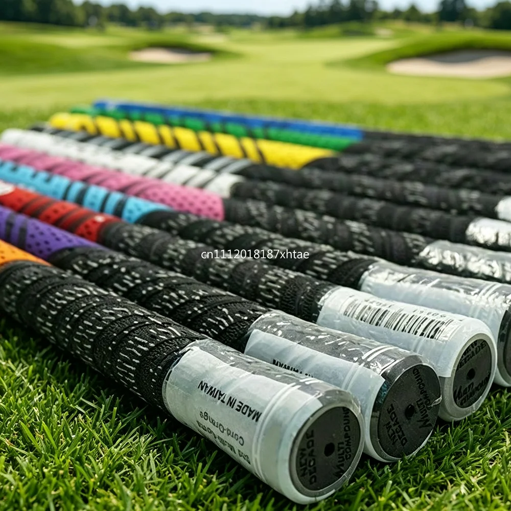13Pcs Cotton Yarn MC C Golf Irons Grips Standard Midsize Men Women Rubber Multi Compound Golf Club Grips Carbon Yarn Golf Grip