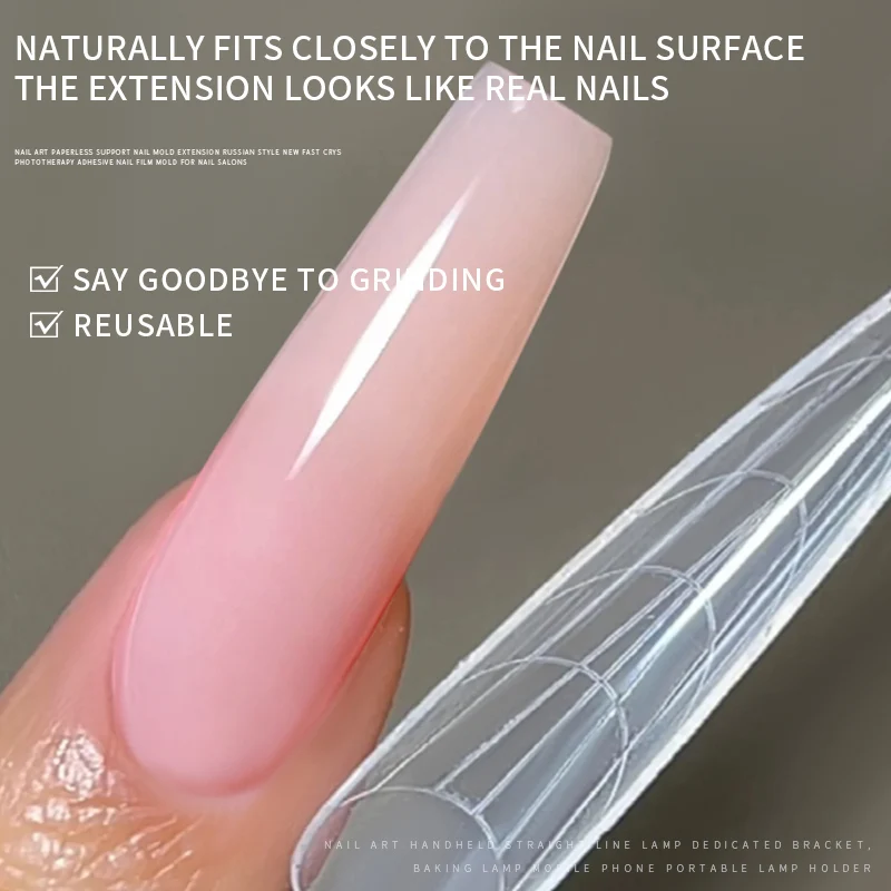 네일 듀얼 폼 탑 F1 몰드 - 연장 팁 플라스틱 용품 도구 재료 스타일리스트 기술 액세서리 시스템