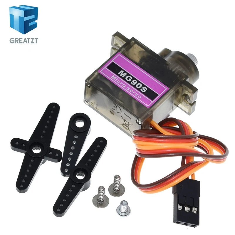 GREATZT MG90S Metal gear Digital 9g Servo For Rc Helicopter plane boat car MG90 9G IN STOCK