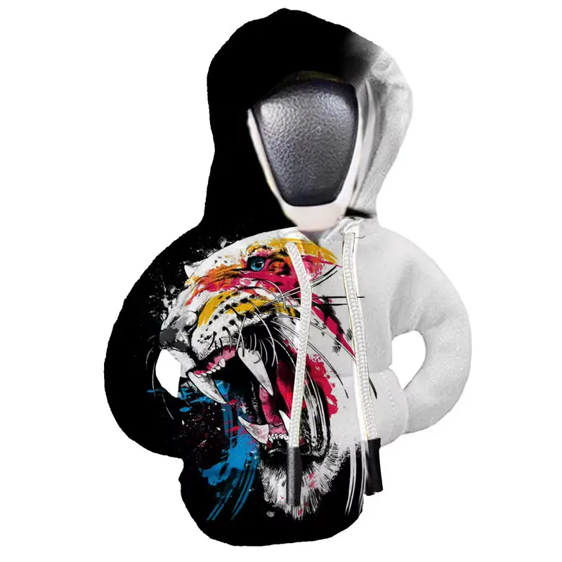 Universelle Schalthebel-Abdeckung im Hoodie-Stil, Schaltknauf-Abdeckung, Schalthebel-Abdeckung im Pullover-Design, Auto-Schaltknauf-Abdeckung – Detail 6