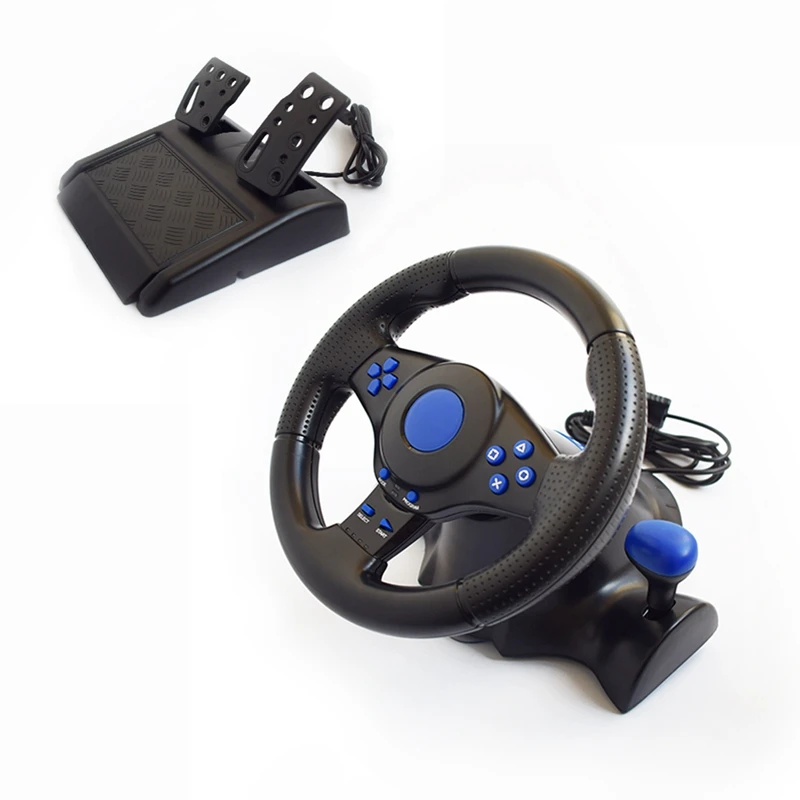 B04B-7-In-1 Racing Game Steering Wheel Grip For Switch/ 360/ One/PC/PS4/PS3/Android Game Steering Wheel