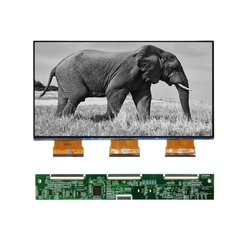 12.8 Inch Monochrome Lcd Panel 5K 5448*3064 Resolution HX82101 Driver IC 13 Inch Ips Tft Lcd Module
