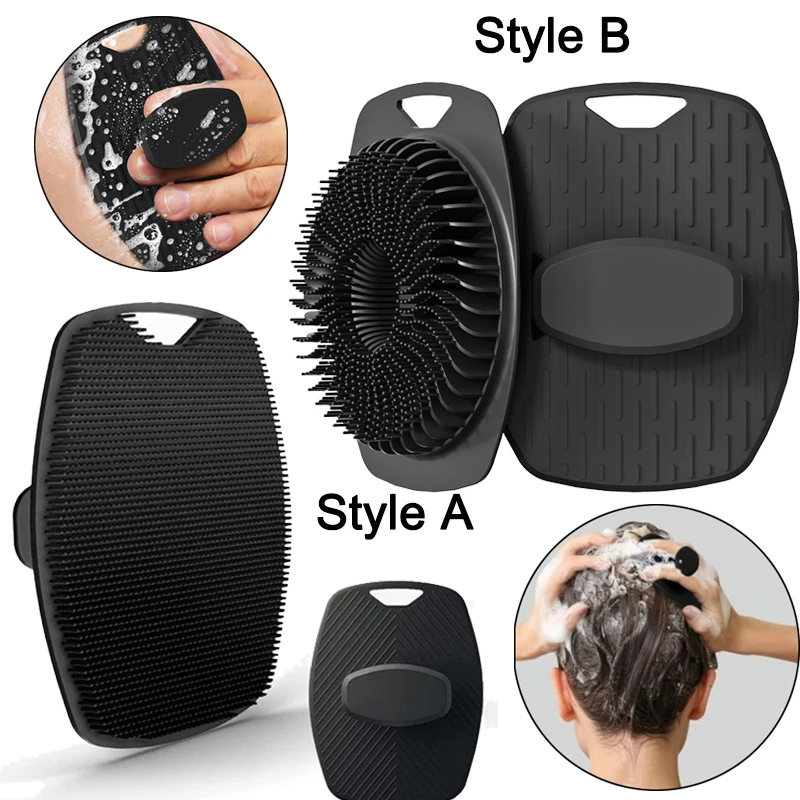 Épurateur corporel en Silicone souple, brosse nettoyante pour douche à main, exfoliant et Massage doux pour toutes sortes de peau