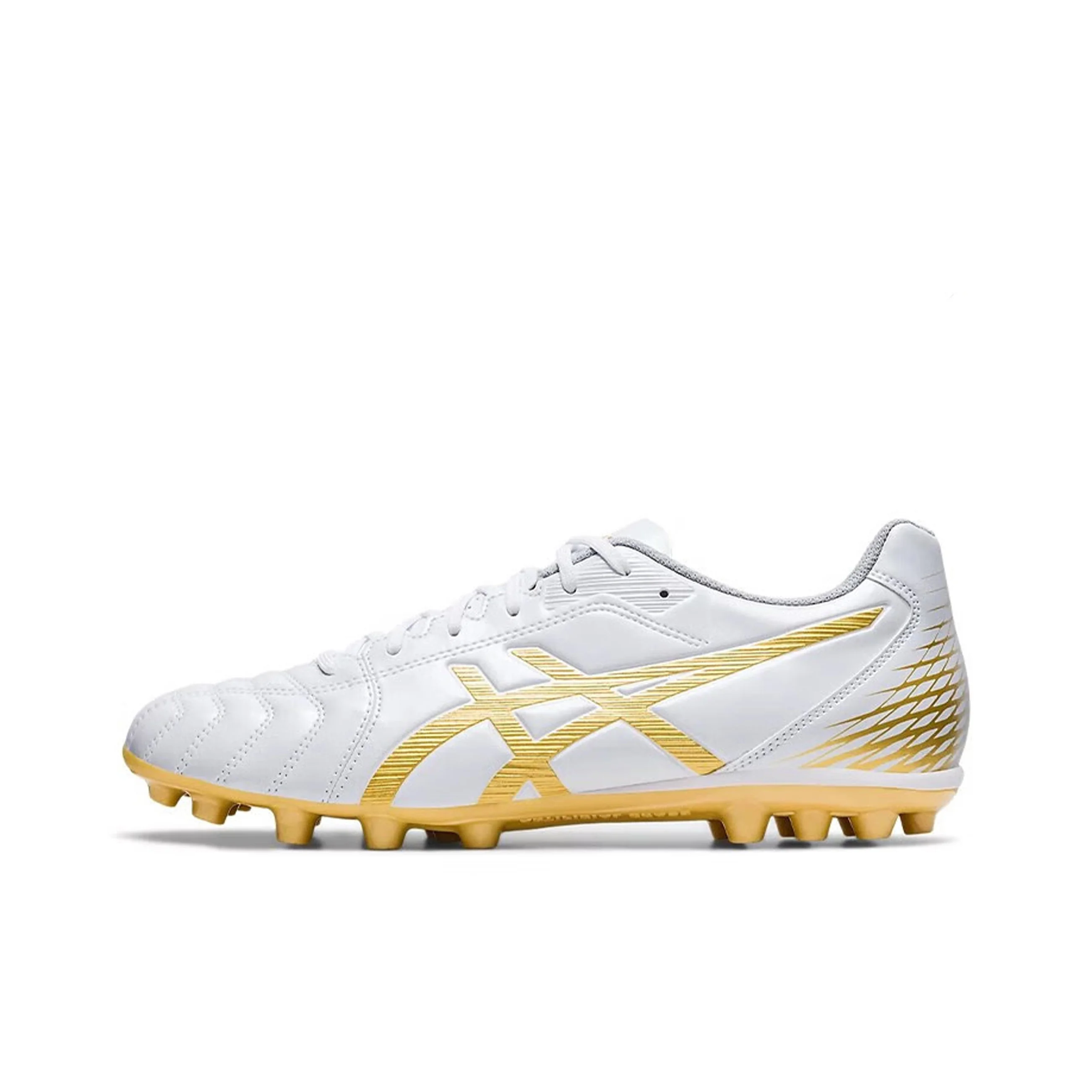 ASICS Ds Light Club AG Artificial Ground Coverage Soccer Shoes Unisex White Gold 1103A027-122