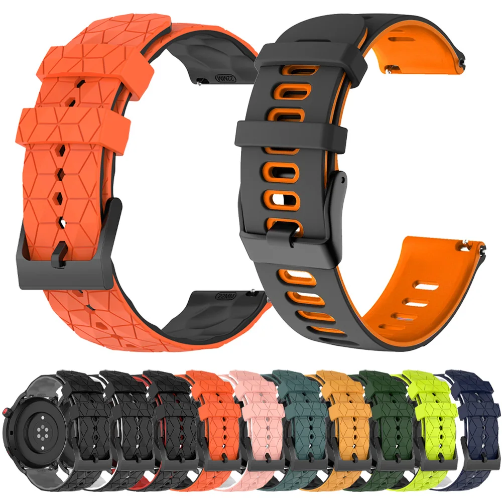 Sports Silicone Band For HUAWEI WATCH 4 GT 3 46mm 42mm Strap HONOR Magic Watch 2 GS Pro ES Bracelet 20mm 22mm Wristbands Belt