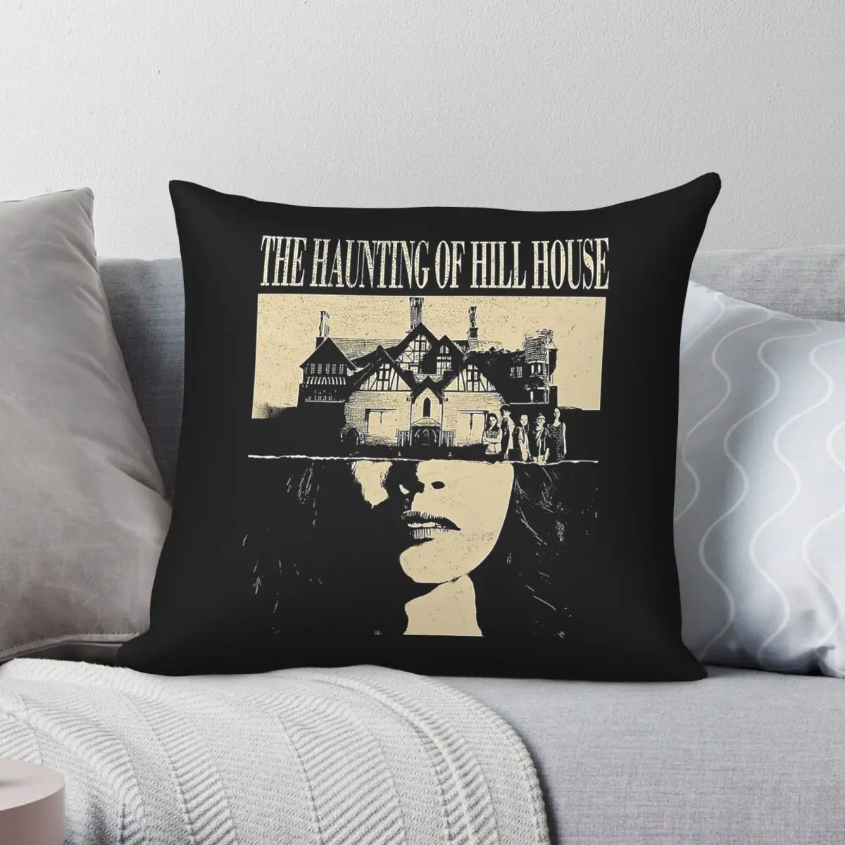 The Haunting Of Hill House Square Pillowcase Polyester Linen Velvet Printed Zip Decorative Pillow Case Bed