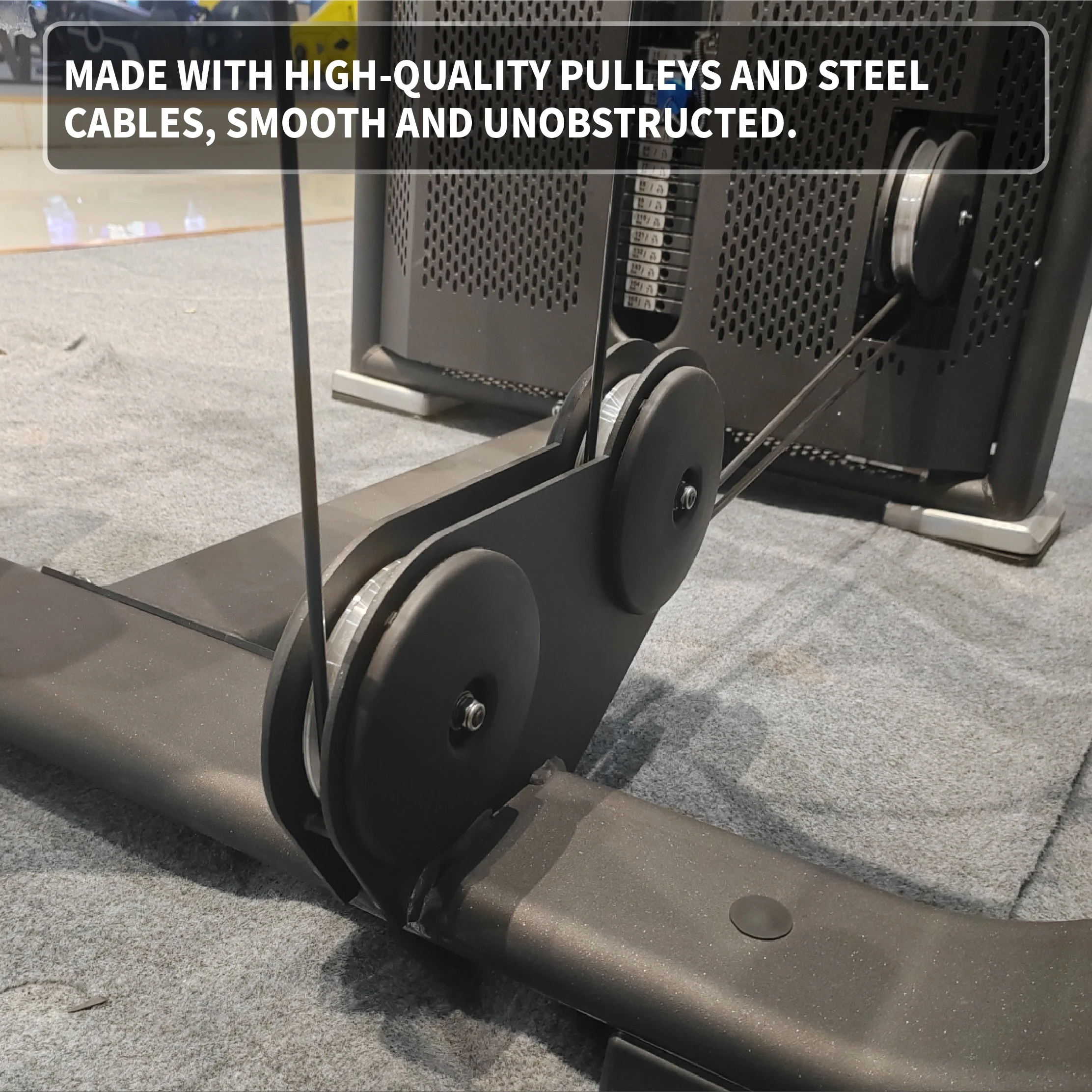 Premium Gym Quality Durable Space Saving Leg Toning Rehabilitation Therapy Seated Leg Curl Fitness Equipment