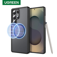 UGREEN For Samsung Galaxy S25 Ultra Magnetic Case Clear/Black S25 Ultra Macsafe Cover 2025