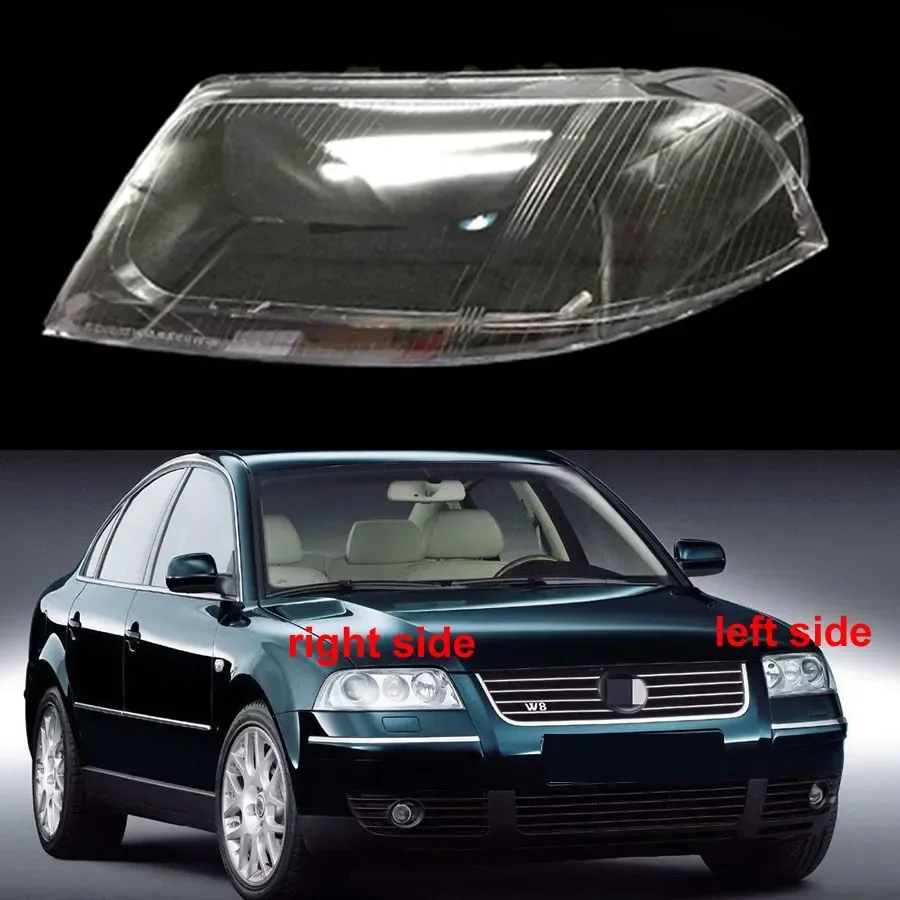 

For Volkswagen VW Passat B5.5 2003 Headlight Lens Cover Transparent Lampshade Headlamp Shell Plexiglass Auto Replacement Parts