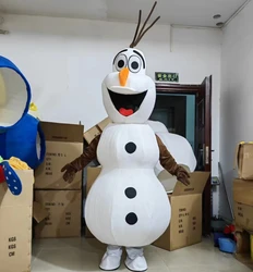 New Frozen Snow man Olaf character Olaf costume Mascot Advertising Costume Fancy Dress Party Animal carnival